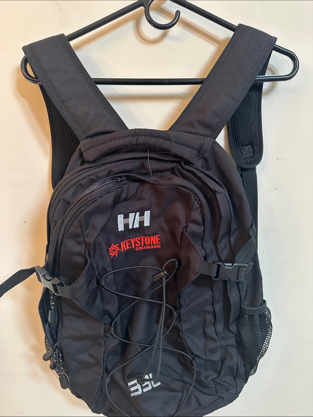 Black Men's Daypack Backpack